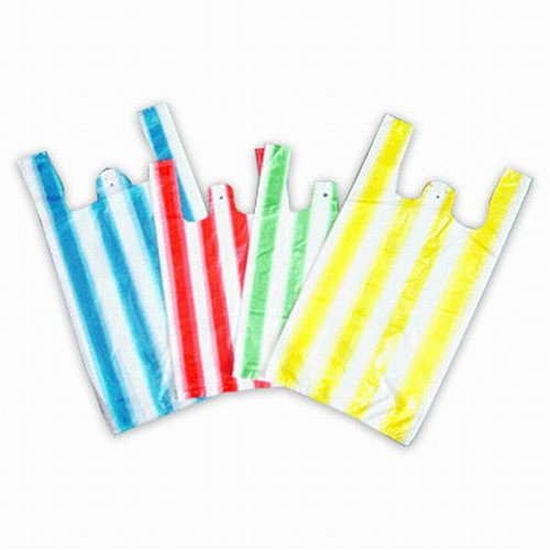 two colors plastic bag