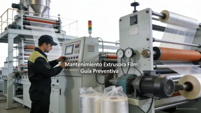 Kingdom Machine fabrica líneas completas de extrusión de película soplada que requieren mantenimiento preventivo estructurado