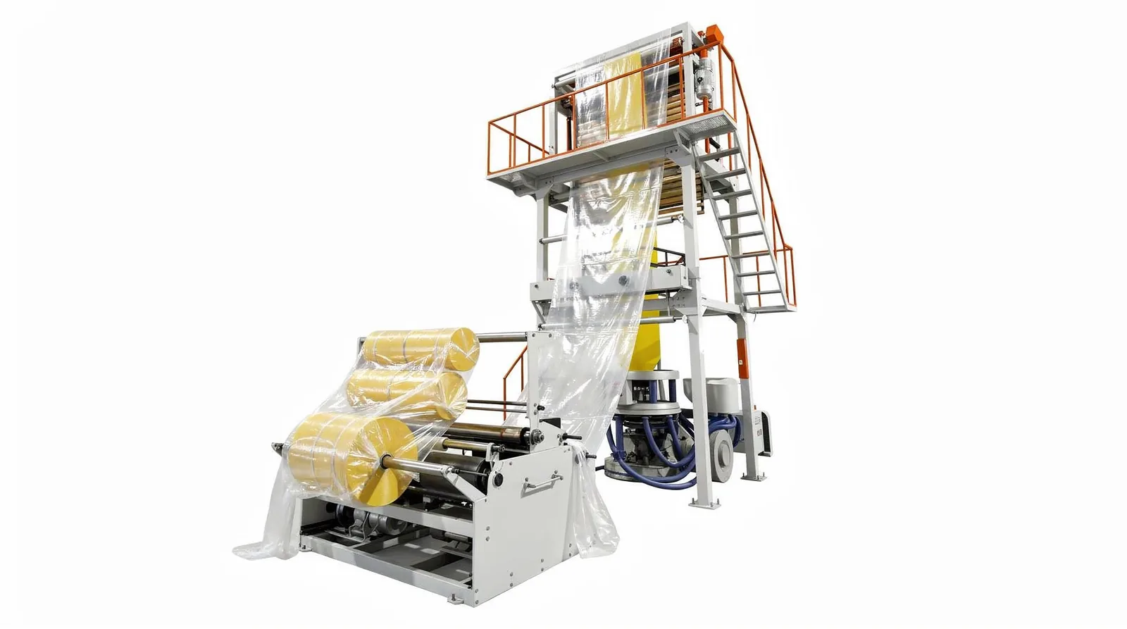 Blown film lines are available in widths from 400 mm to 3,000 mm and thicknesses