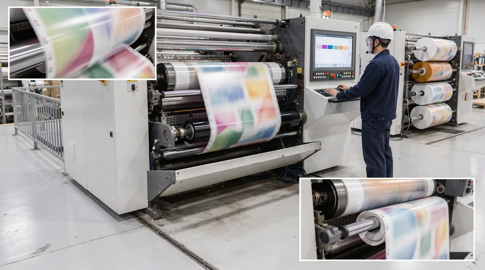 A key keunggulan flexo ci is tighter register accuracy and higher running speed, making CI